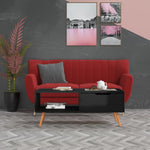 vidaXL Coffee Table Chipboard Home Side Couch Table Furniture Multi Colors