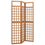 vidaXL Solid Fir Wood 6-Panel Room Divider/Trellis Screen Multi Colors/Sizes