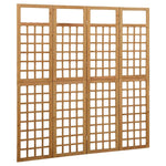 vidaXL Solid Fir Wood 6-Panel Room Divider/Trellis Screen Multi Colors/Sizes