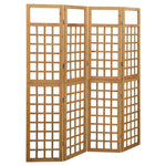 vidaXL Solid Fir Wood 6-Panel Room Divider/Trellis Screen Multi Colors/Sizes