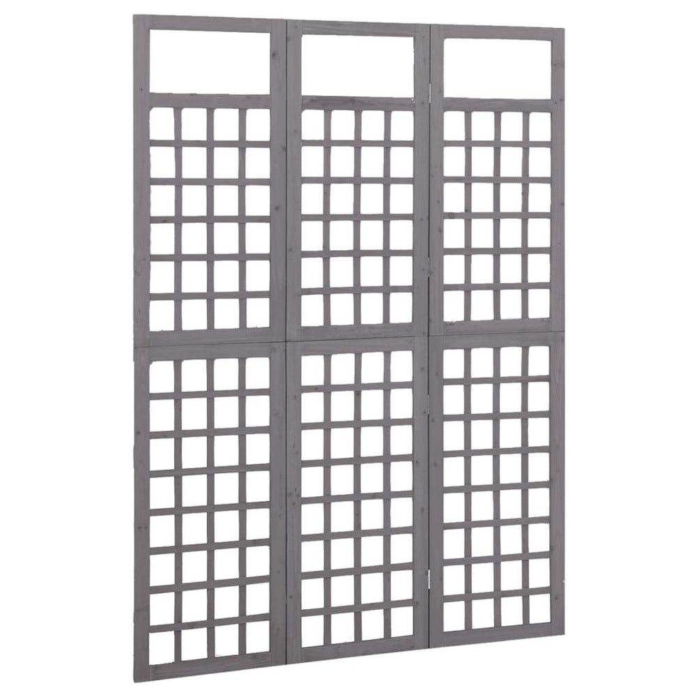 vidaXL Solid Fir Wood 6-Panel Room Divider/Trellis Screen Multi Colors/Sizes