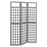 vidaXL Solid Fir Wood 6-Panel Room Divider/Trellis Screen Multi Colors/Sizes