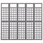 vidaXL Solid Fir Wood 6-Panel Room Divider/Trellis Screen Multi Colors/Sizes