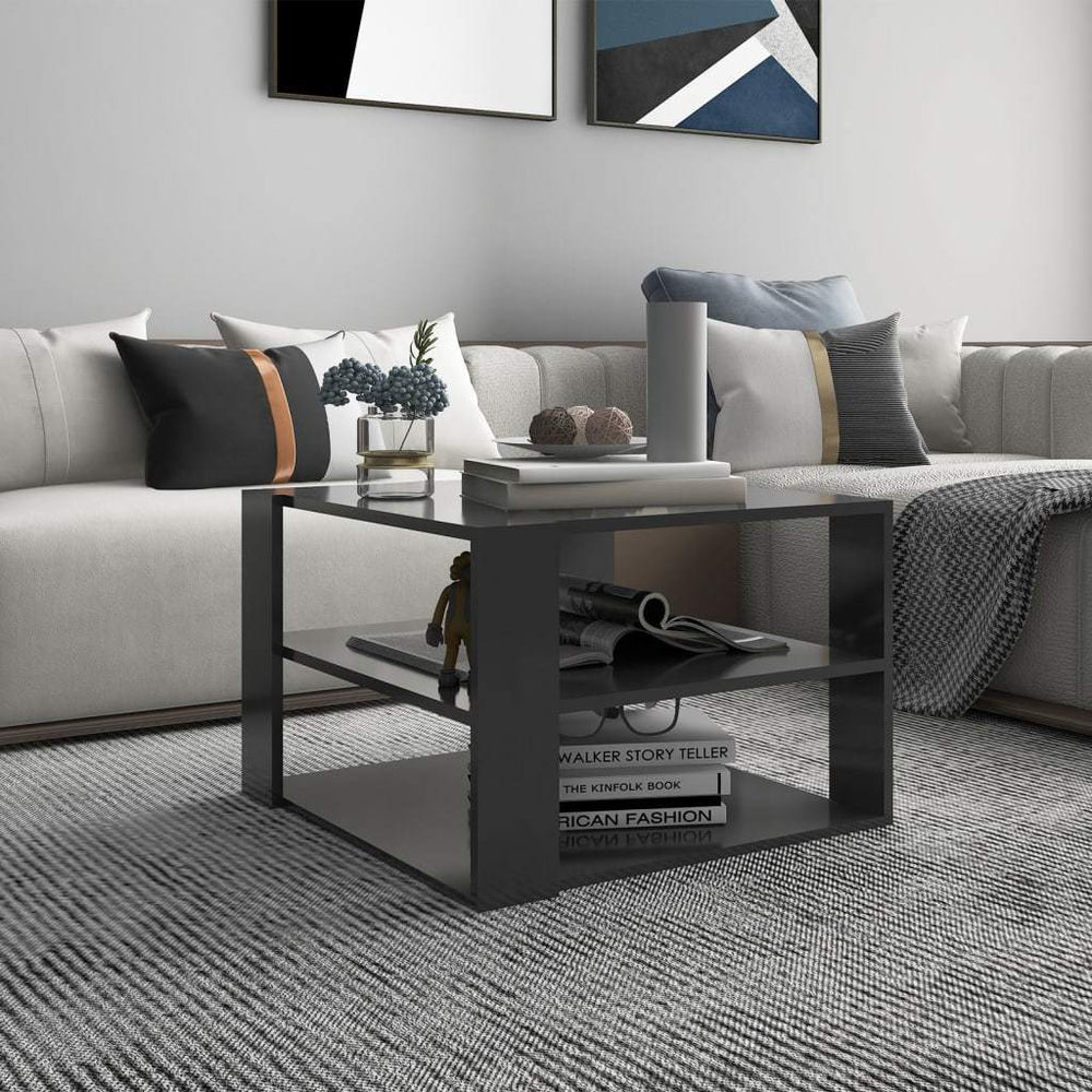 vidaXL Coffee Table Chipboard Couch Tables Side Centre Tables Multi Colors