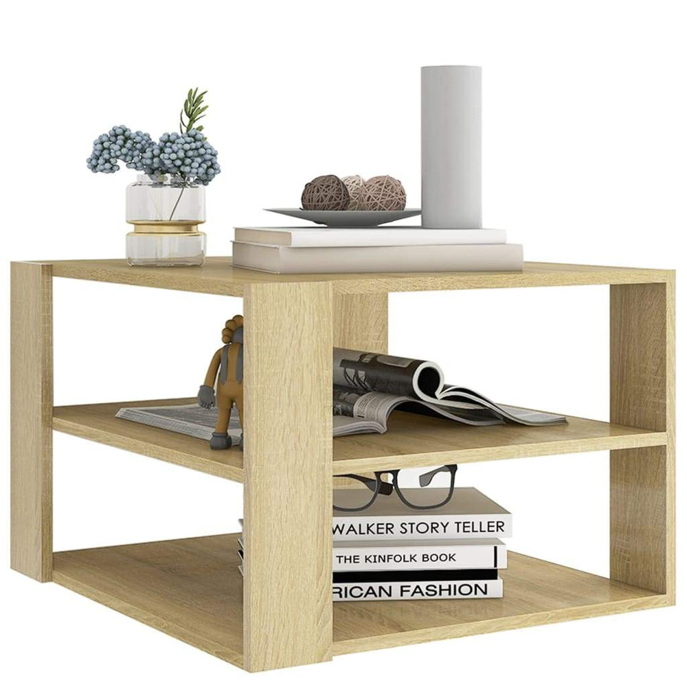 vidaXL Coffee Table Chipboard Couch Tables Side Centre Tables Multi Colors