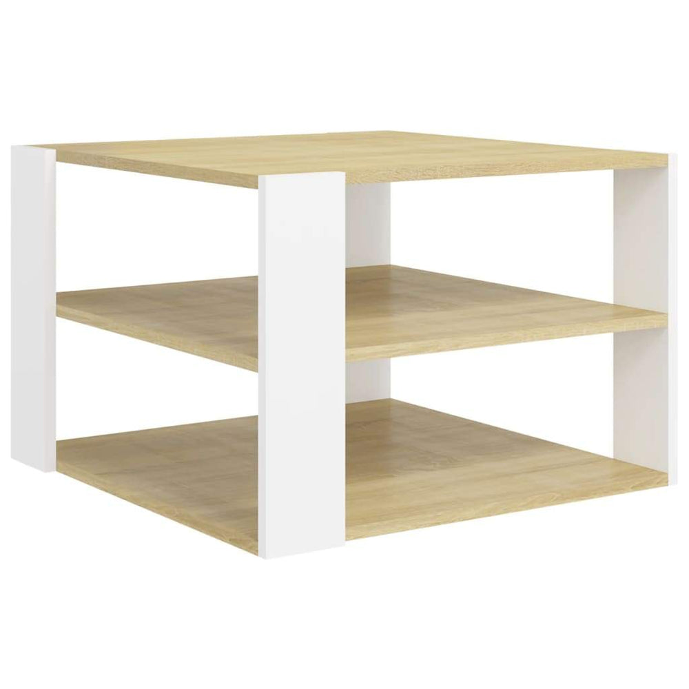 vidaXL Coffee Table Chipboard Couch Tables Side Centre Tables Multi Colors