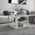 vidaXL Coffee Table Chipboard Couch Tables Side Centre Tables Multi Colors
