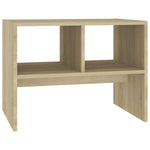 vidaXL Coffee Table Chipboard Couch Tables Side Tables Furniture Multi Colors