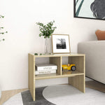 vidaXL Coffee Table Chipboard Couch Tables Side Tables Furniture Multi Colors