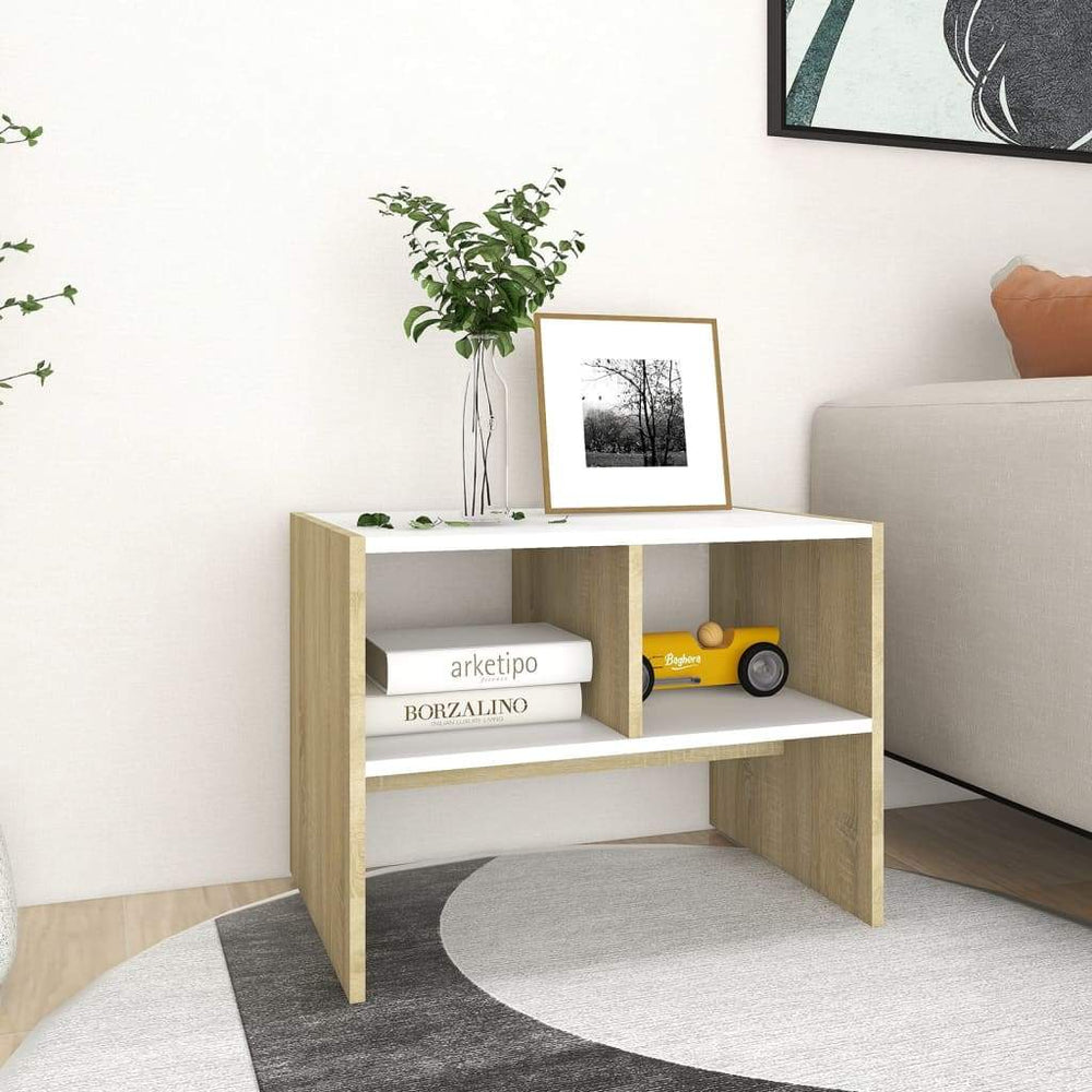 vidaXL Coffee Table Chipboard Couch Tables Side Tables Furniture Multi Colors