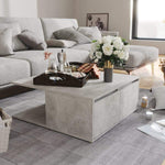 vidaXL Coffee Table Couch Side Accent Center Table Chipboard Multi Colors