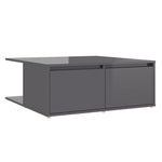 vidaXL Coffee Table Couch Side Accent Center Table Chipboard Multi Colors