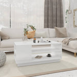 vidaXL Coffee Table Chipboard Side Couch Sofa Table Furniture Multi Colors