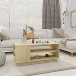 vidaXL Coffee Table Chipboard Side Couch Sofa Table Furniture Multi Colors