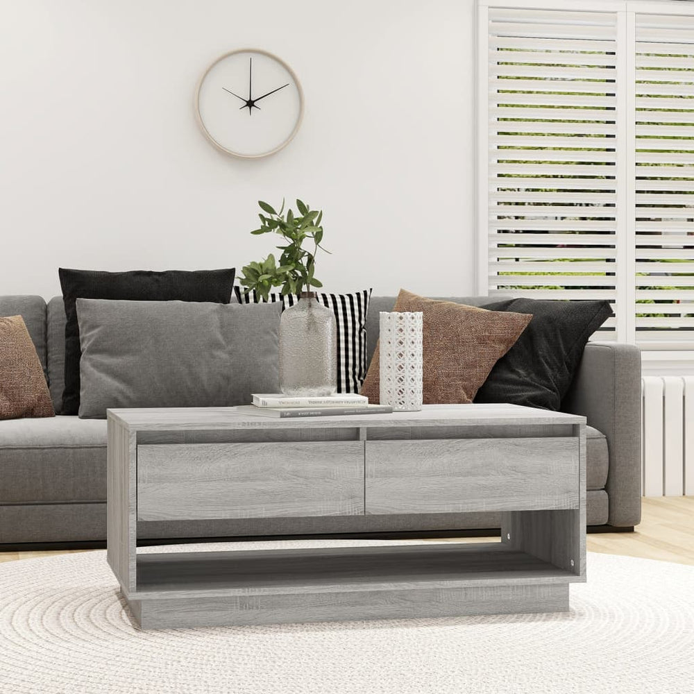 vidaXL Coffee Table Chipboard Couch Sofa Side Table Furniture Multi Colors