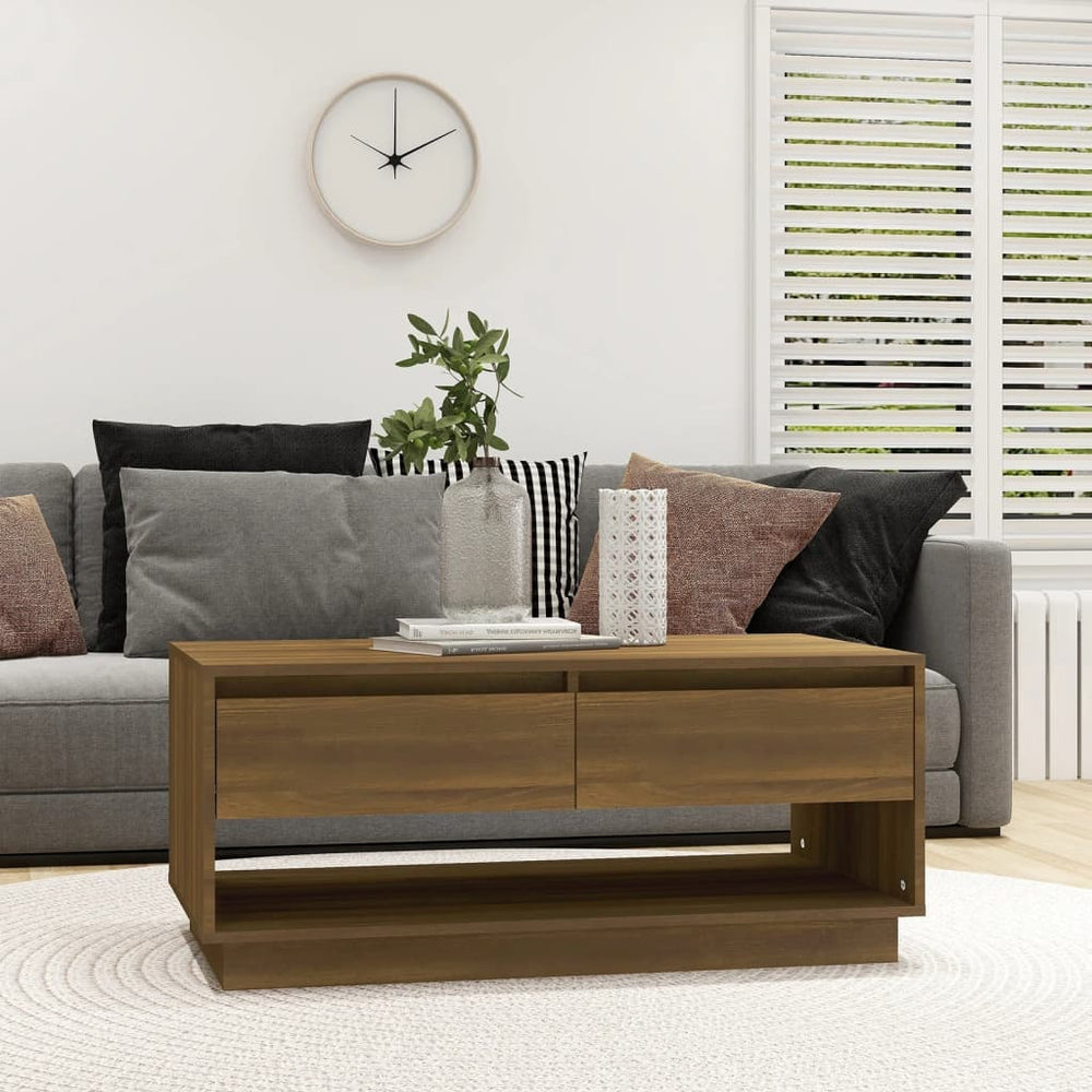 vidaXL Coffee Table Chipboard Couch Sofa Side Table Furniture Multi Colors