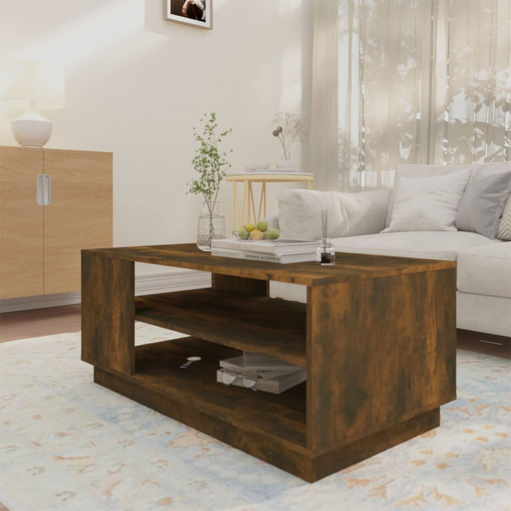 vidaXL Coffee Table Chipboard Side Couch Sofa Table Furniture Multi Colors