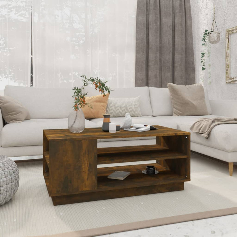 vidaXL Coffee Table Chipboard Side Couch Sofa Table Furniture Multi Colors