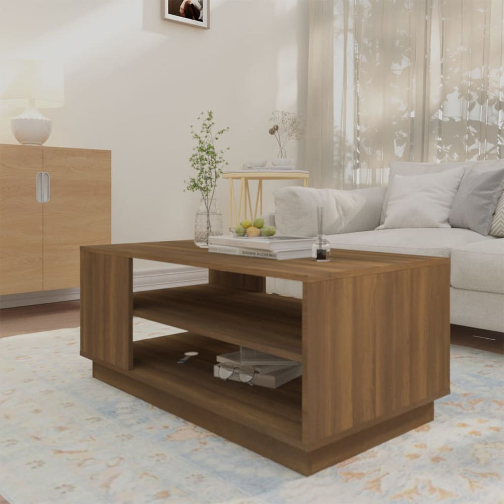 vidaXL Coffee Table Chipboard Side Couch Sofa Table Furniture Multi Colors