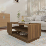 vidaXL Coffee Table Chipboard Side Couch Sofa Table Furniture Multi Colors