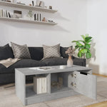 vidaXL Coffee Table Engineered Wood Couch Table Desk Furniture Multi Colors