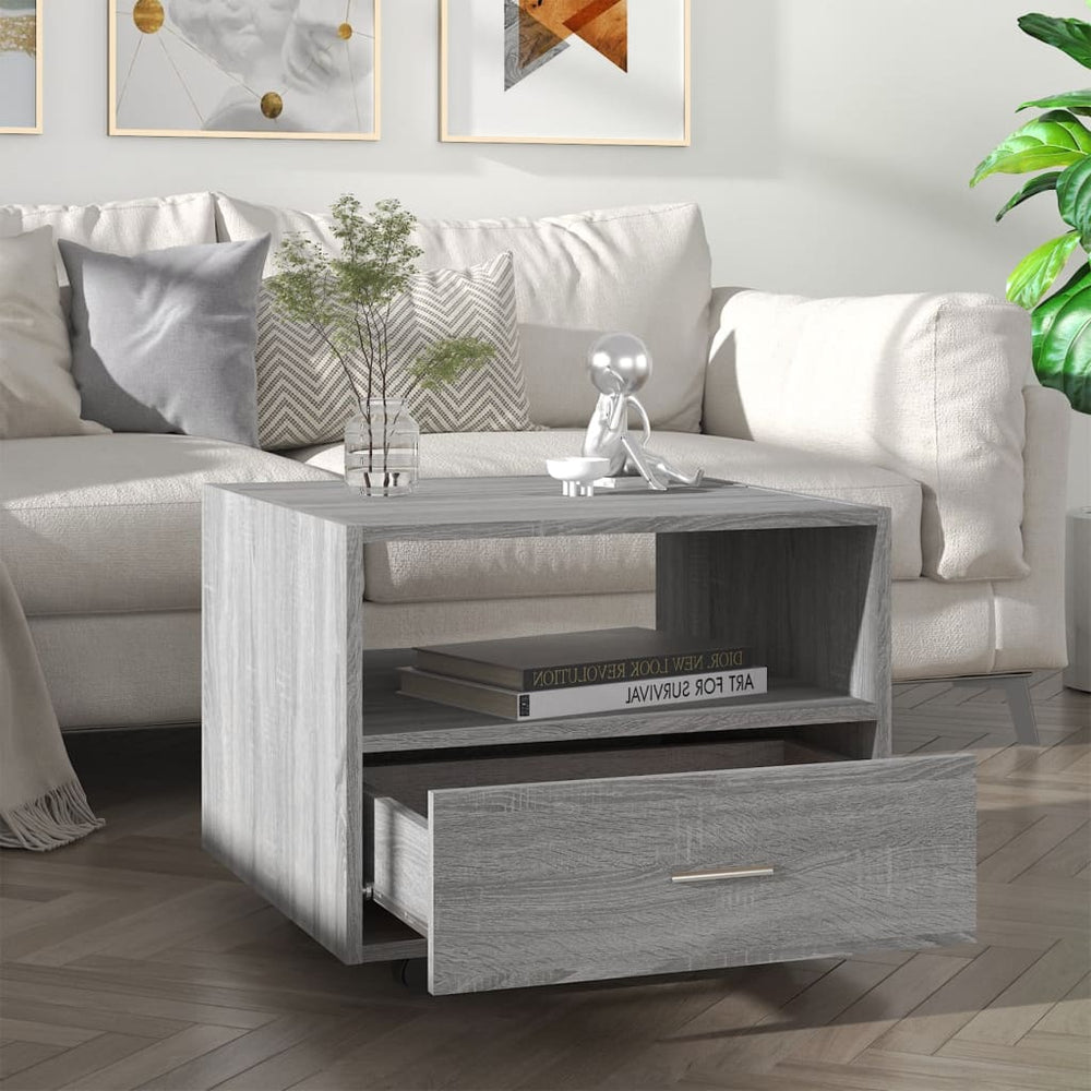 vidaXL Coffee Table Engineered Wood Couch Table Desk Furniture Multi Colors