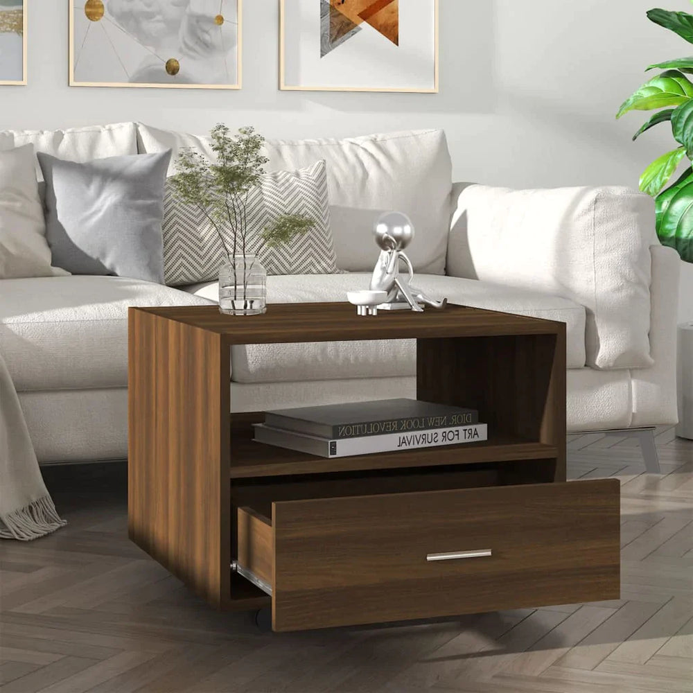 vidaXL Coffee Table Engineered Wood Couch Table Desk Furniture Multi Colors