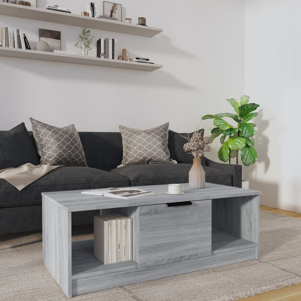 vidaXL Coffee Table Engineered Wood Couch Table Desk Furniture Multi Colors