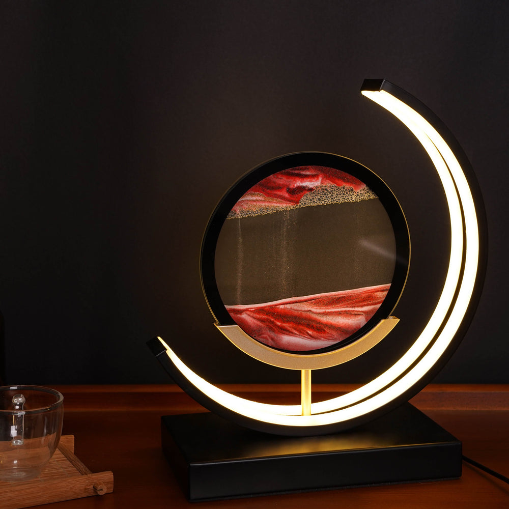 Moving Sand Sandscapes LED Table Lamp