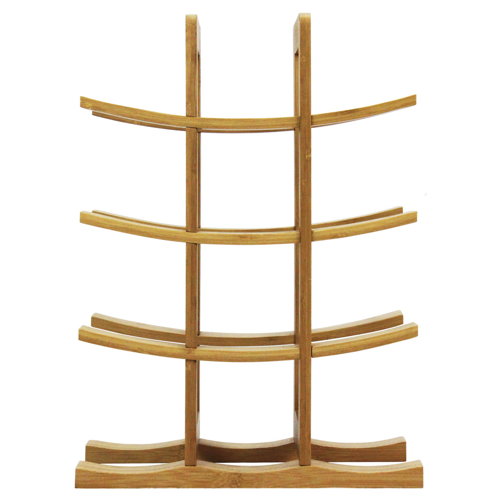 Oceanstar 12-Bottle Natural Bamboo Wine Rack WR1149