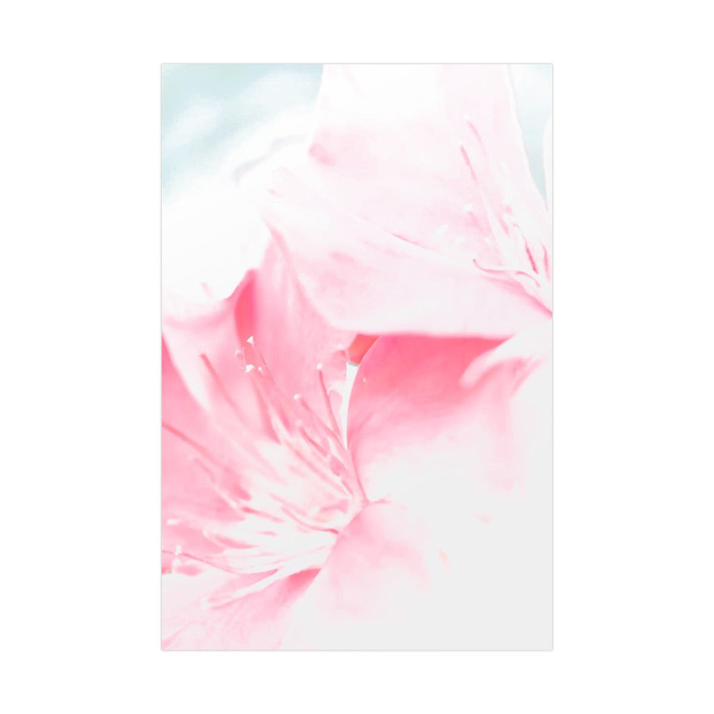 Home Decor, Fine Art / Luster Satin Finish Print, Pink Flower Bloom, Peaceful Spring Nature