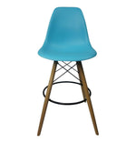 Eiffel Chair Counter Stool - Wooden Legs.