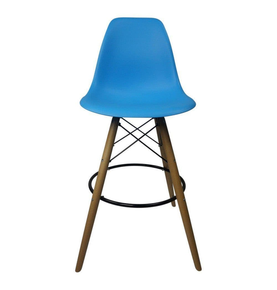 Eiffel Chair Counter Stool - Wooden Legs.