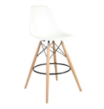 Eiffel Chair Counter Stool - Wooden Legs.