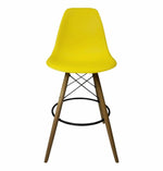 Eiffel Chair Counter Stool - Wooden Legs.