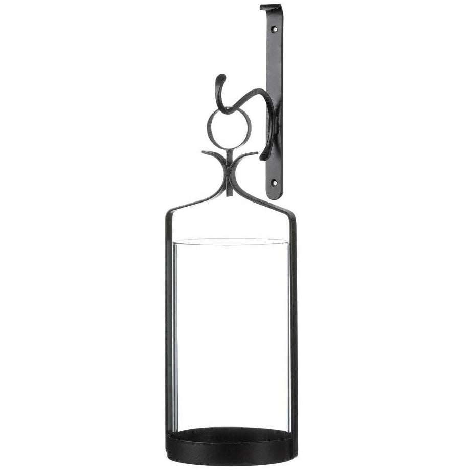 Hanging Glass Candle Holder Sconce