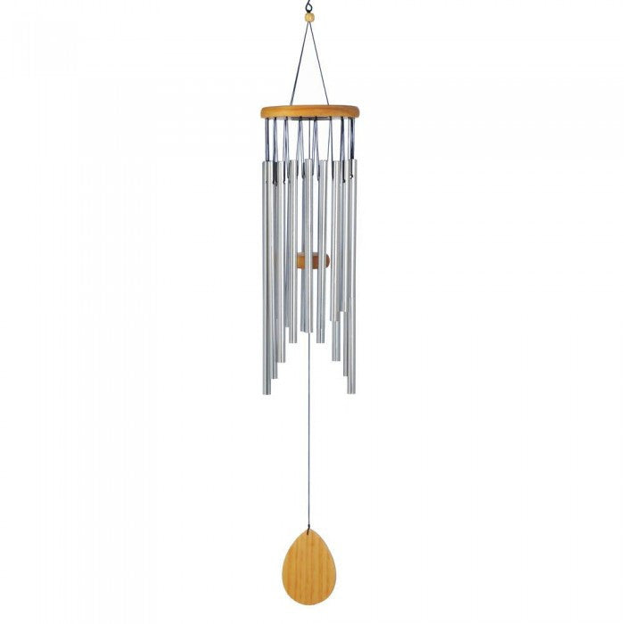 Classic Aluminum Waterfall Wind Chimes - 28 inches