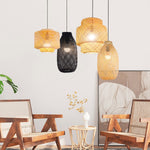 Gorgeous Wicker Pendant Light, Bamboo Chandelier Light Fixture, Natural Wicker Chandelier Bamboo Lamp Shade