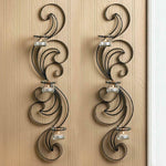 Flourishing Candle Sconce Pair