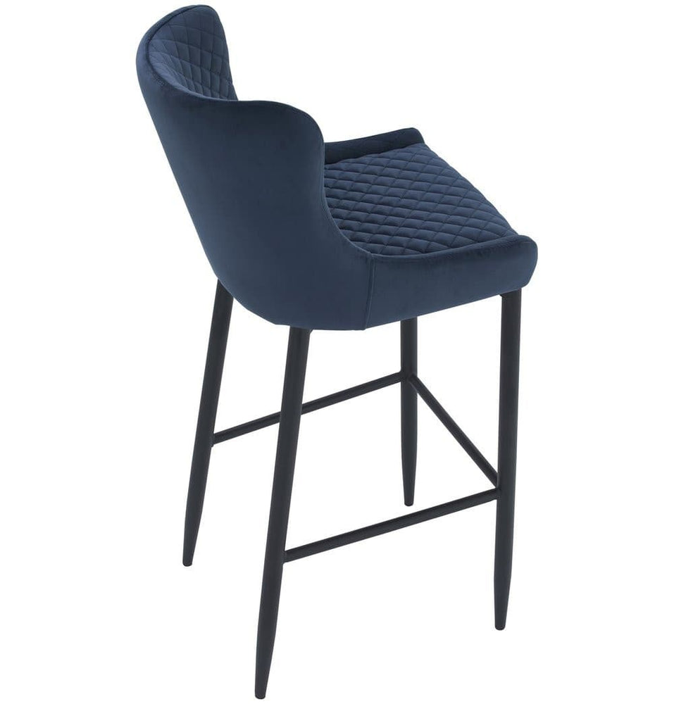 Saskia Counter Stool - Navy.