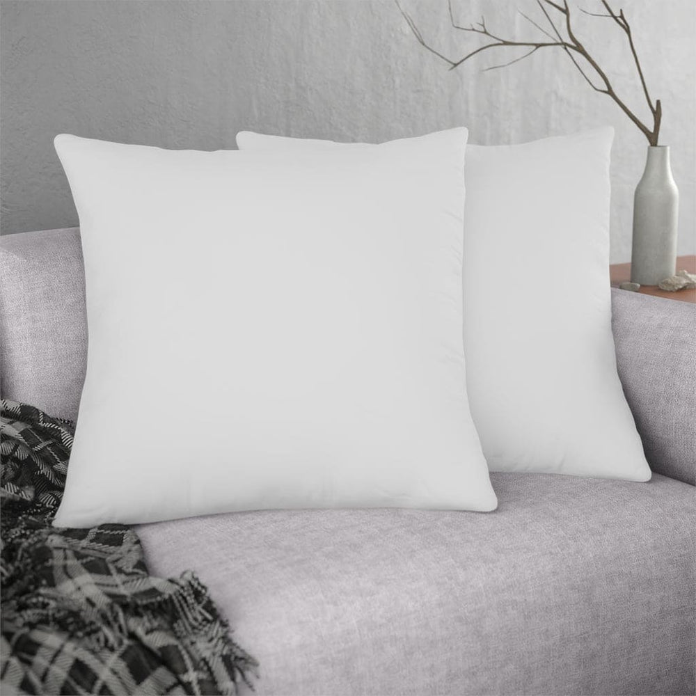 Indoor or Outdoor Throw Pillow for Home or Housewarming Gift, All White