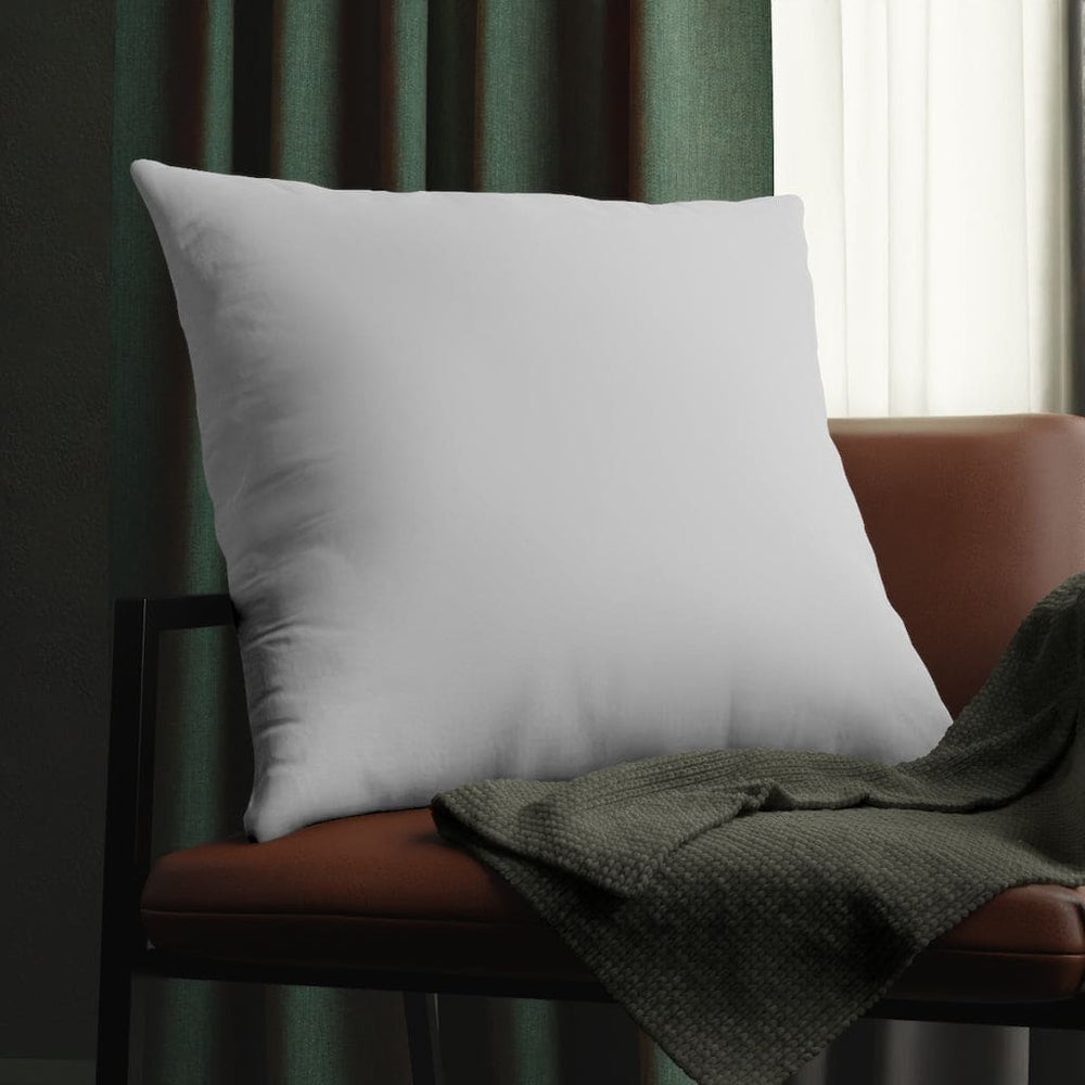Indoor or Outdoor Throw Pillow for Home or Housewarming Gift, All White