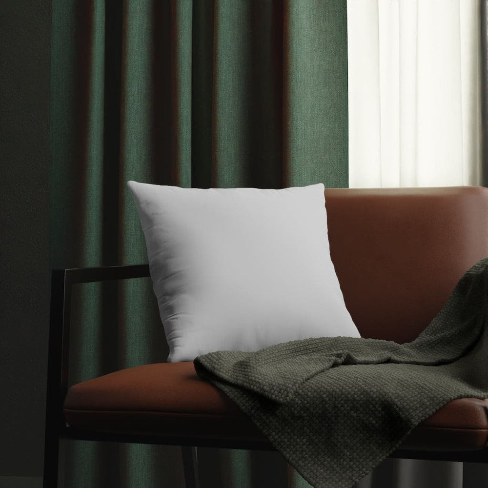 Indoor or Outdoor Throw Pillow for Home or Housewarming Gift, All White