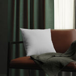 Indoor or Outdoor Throw Pillow for Home or Housewarming Gift, All White