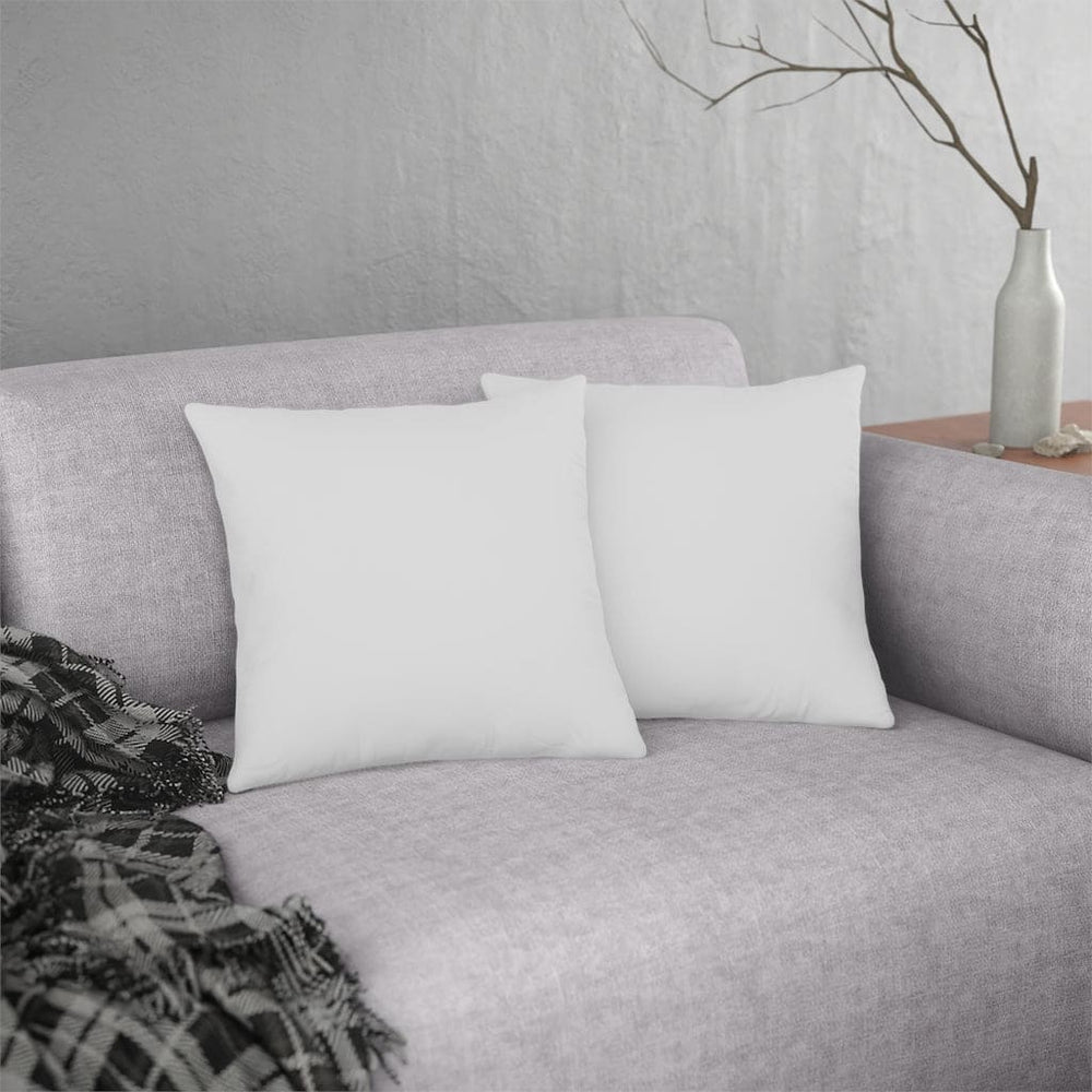 Indoor or Outdoor Throw Pillow for Home or Housewarming Gift, All White