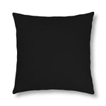 Indoor or Outdoor Throw Pillow for Home or Housewarming Gift, Black