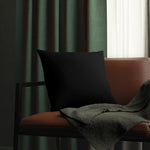 Indoor or Outdoor Throw Pillow for Home or Housewarming Gift, Black