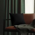 Indoor or Outdoor Throw Pillow for Home or Housewarming Gift, Black
