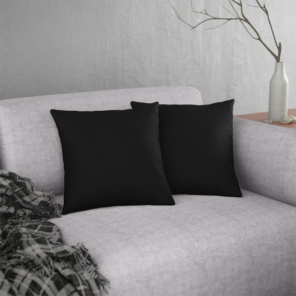 Indoor or Outdoor Throw Pillow for Home or Housewarming Gift, Black