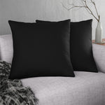 Indoor or Outdoor Throw Pillow for Home or Housewarming Gift, Black